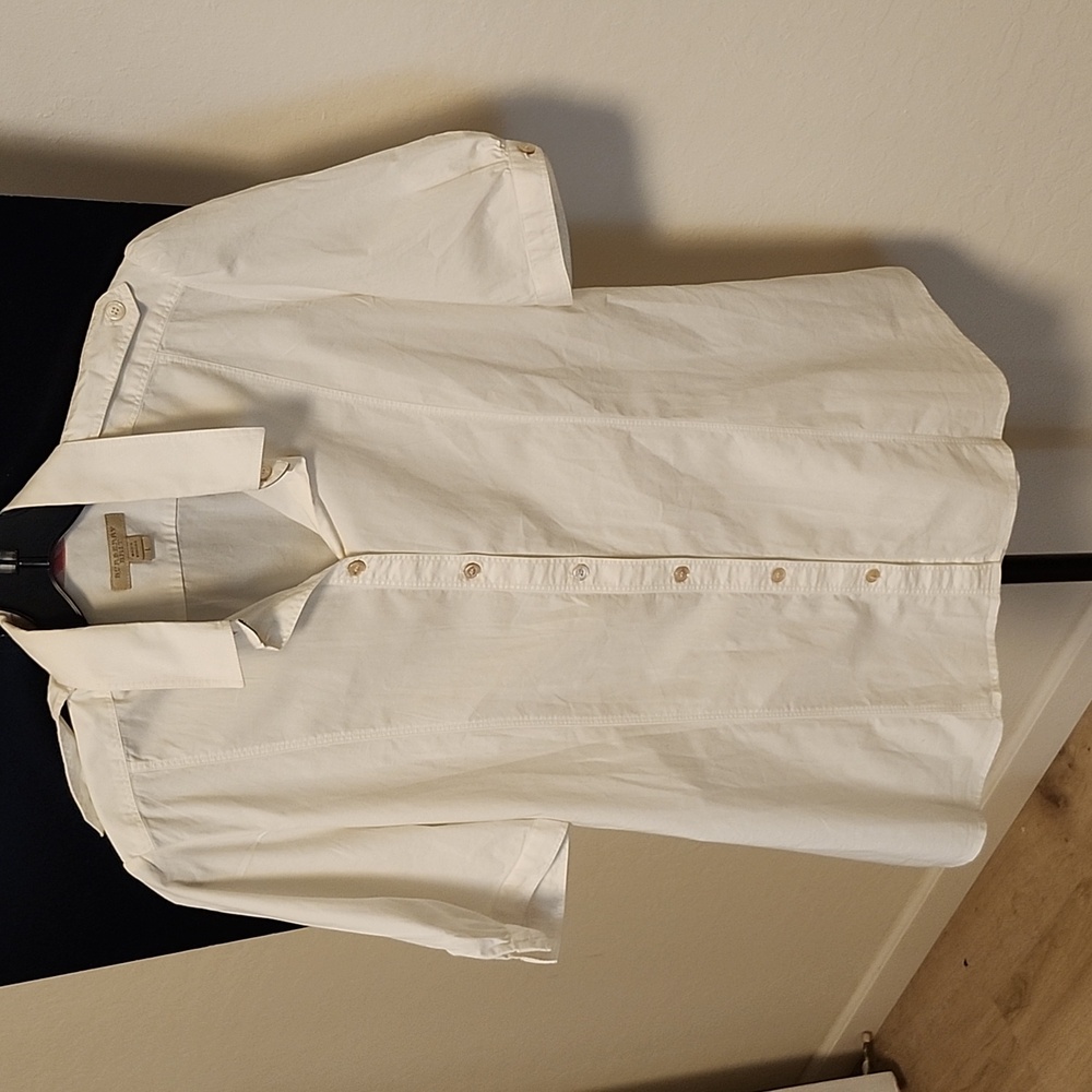 Burberry short sleeve blouse